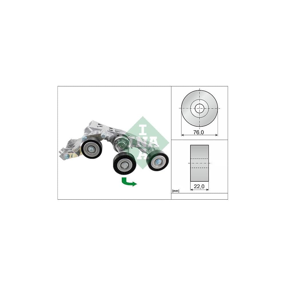 Intinzator curea, curea distributie Schaeffler INA 534 0338 10