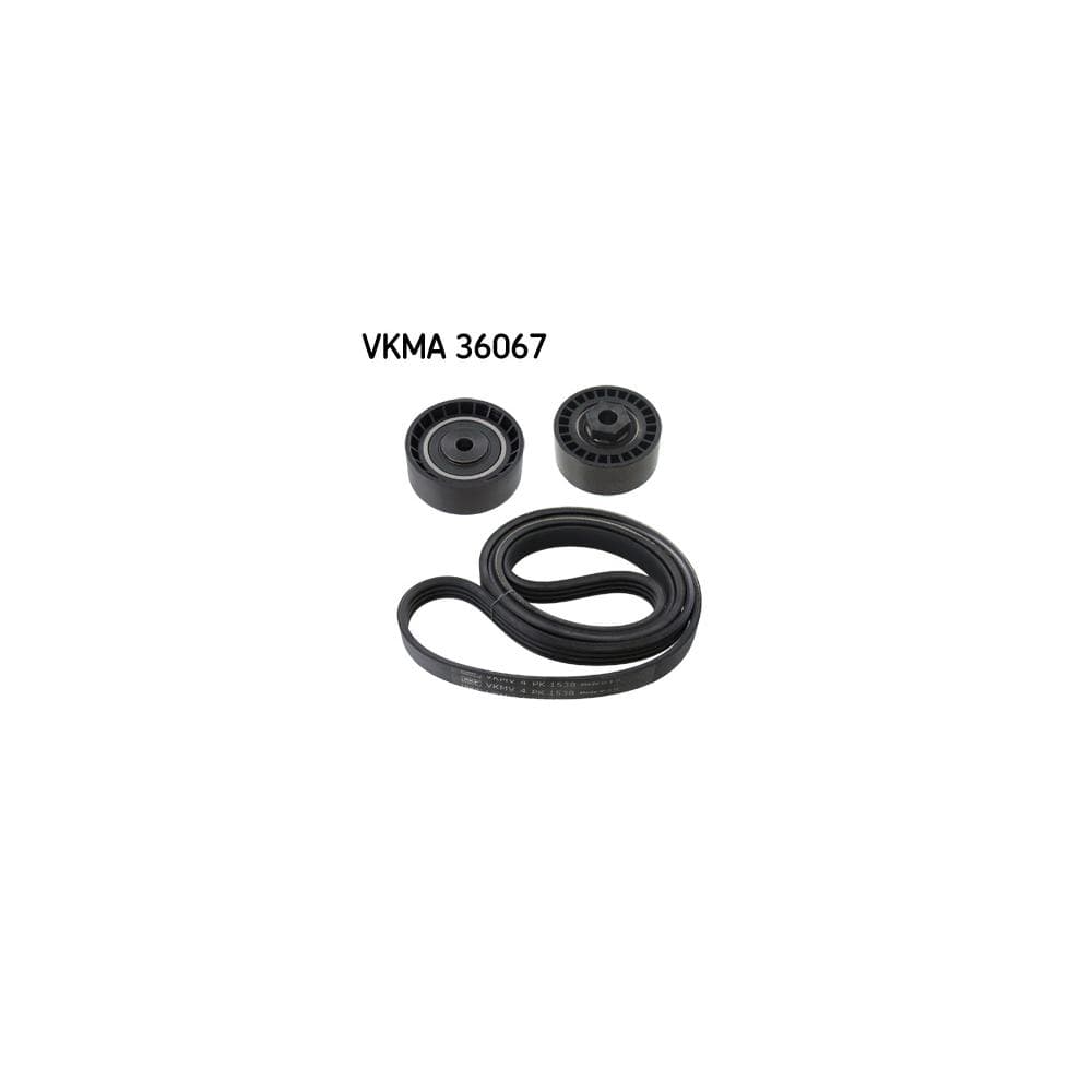 Set curea transmisie cu caneluri SKF VKMA 36067