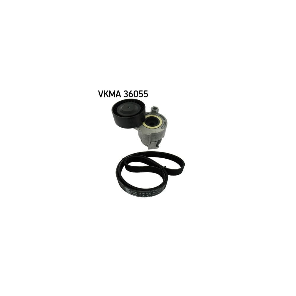 Set curea transmisie cu caneluri SKF VKMA 36055