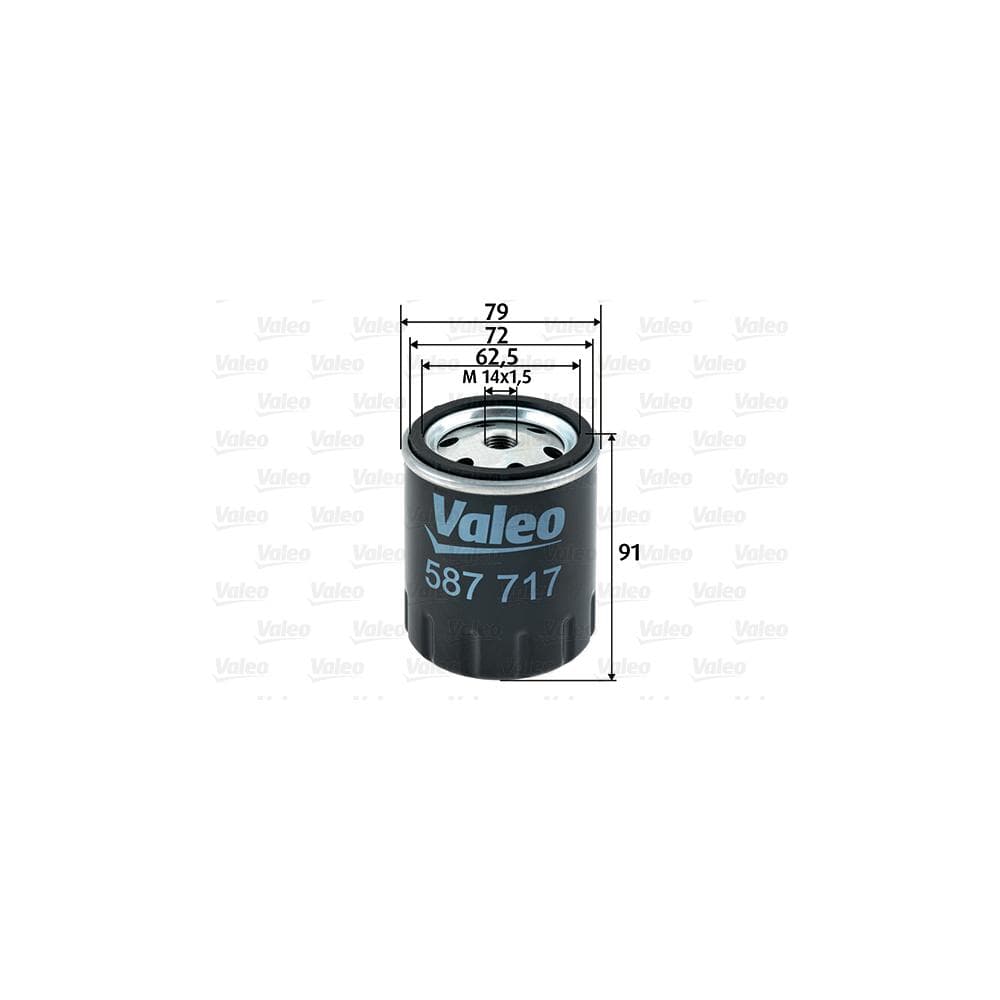 Filtru combustibil VALEO 587717