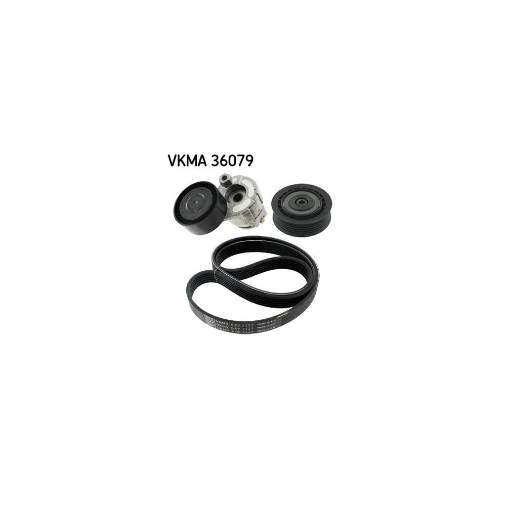 Set curea transmisie cu caneluri SKF VKMA 36079