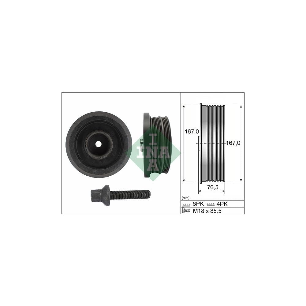 Fulie curea, arbore cotit Schaeffler INA 544 0082 20