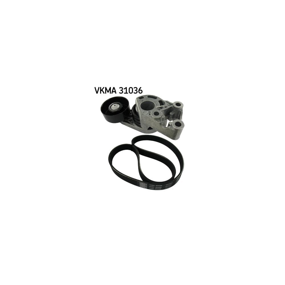 Set curea transmisie cu caneluri SKF VKMA 31036