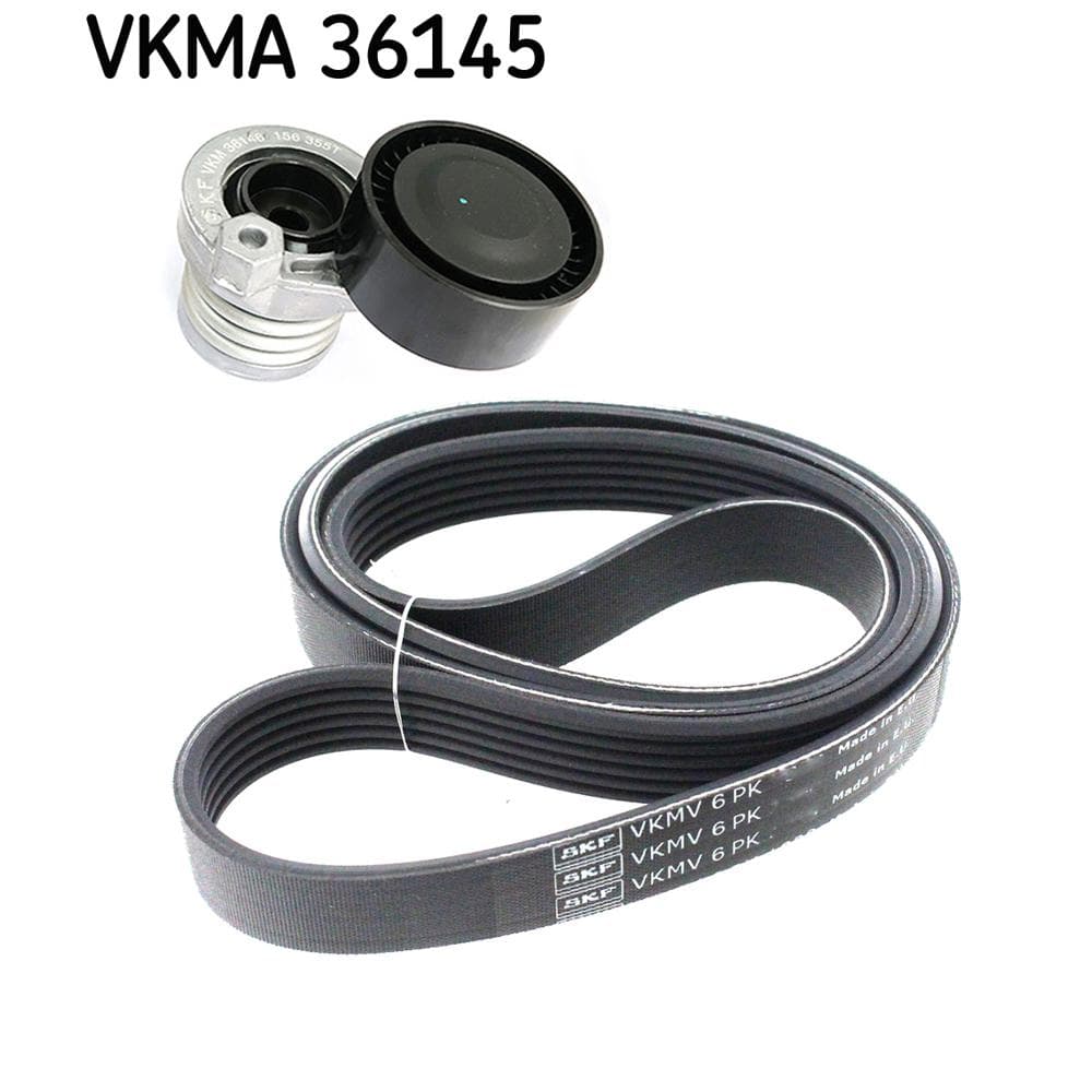 Set curea transmisie cu caneluri SKF VKMA 36145
