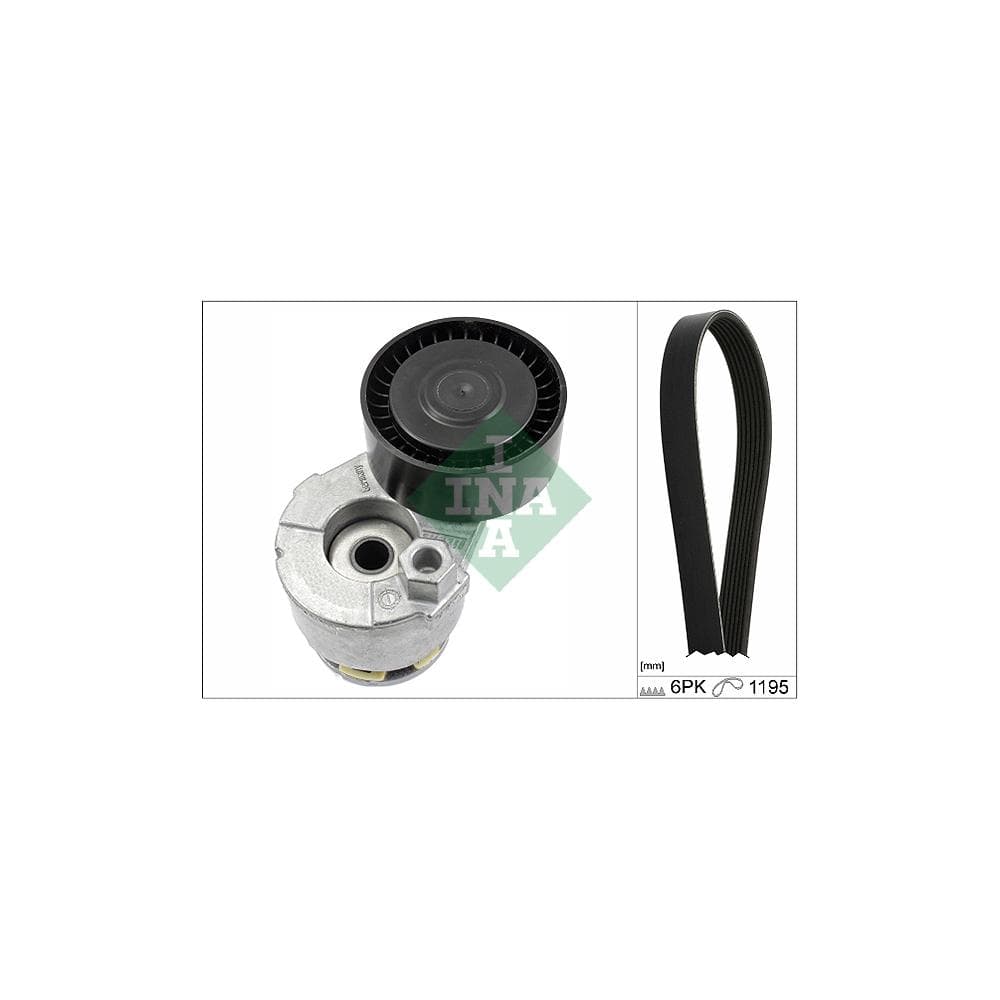Set curea transmisie cu caneluri Schaeffler INA 529 0117 10