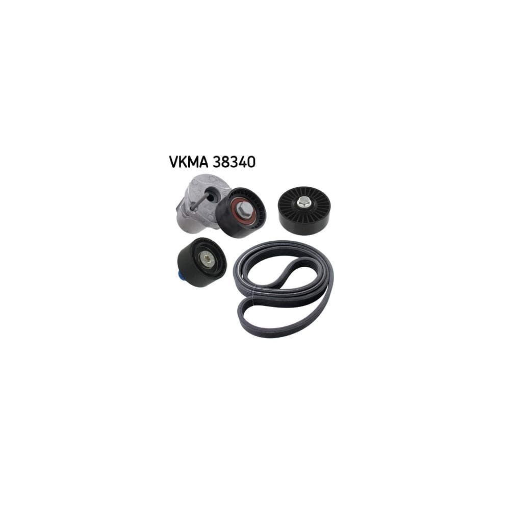 Set curea transmisie cu caneluri SKF VKMA 38340