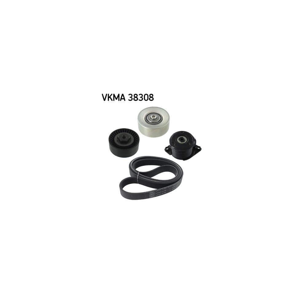 Set curea transmisie cu caneluri SKF VKMA 38308