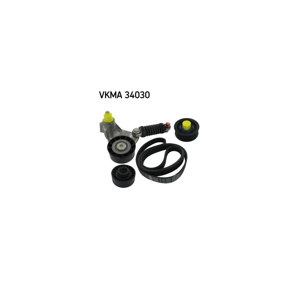 Set curea transmisie cu caneluri SKF VKMA 34030