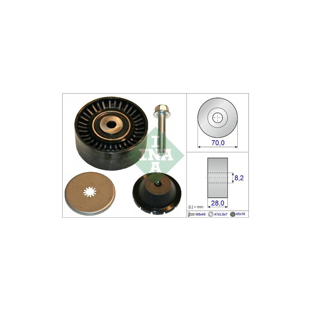 Rola ghidare/conducere, curea transmisie Schaeffler INA 532 0600 10