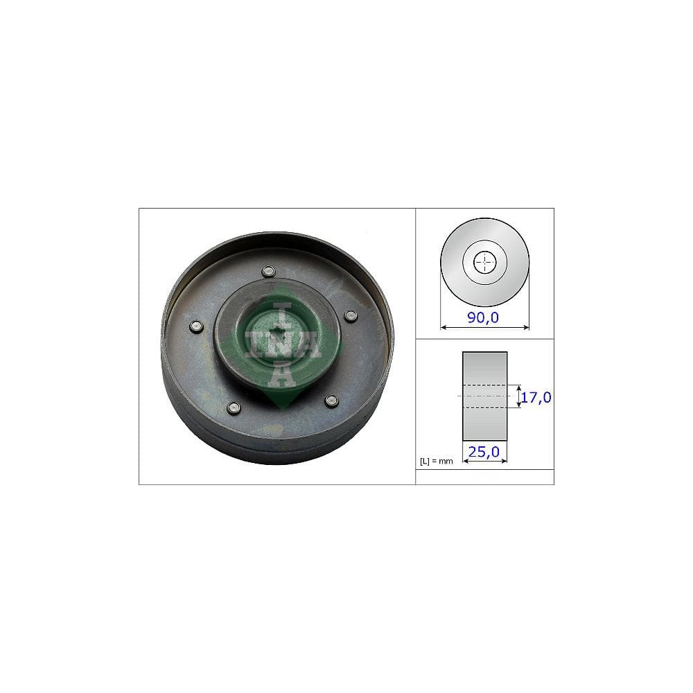 Rola ghidare/conducere, curea transmisie Schaeffler INA 532 0694 10