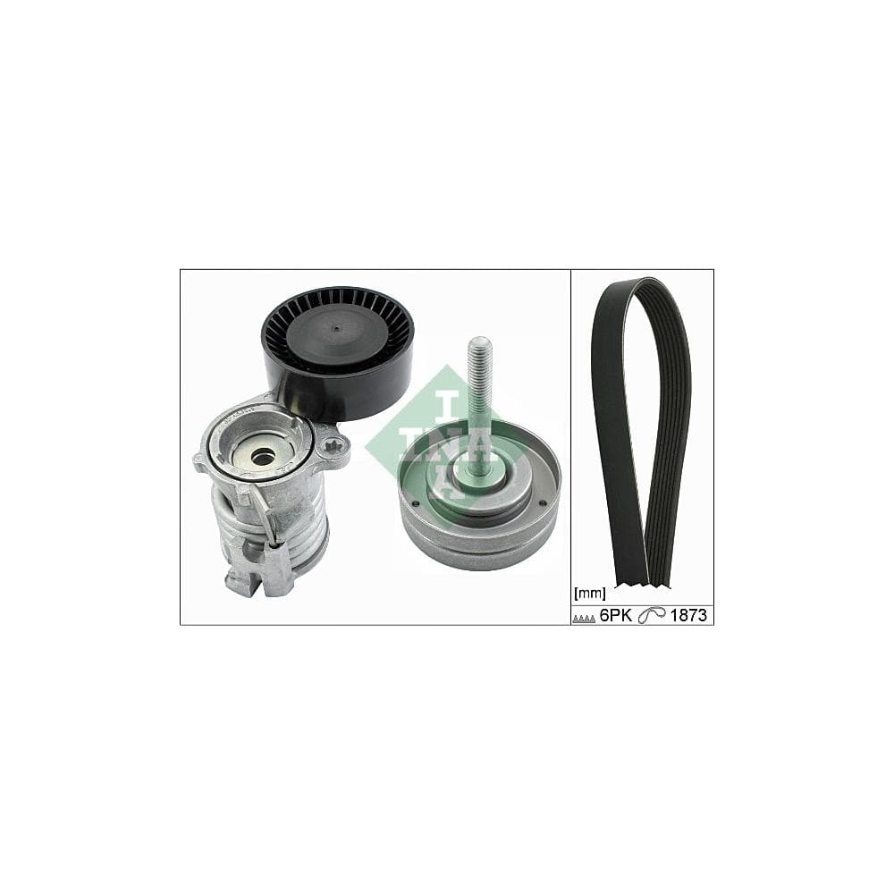 Set curea transmisie cu caneluri Schaeffler INA 529 0090 10