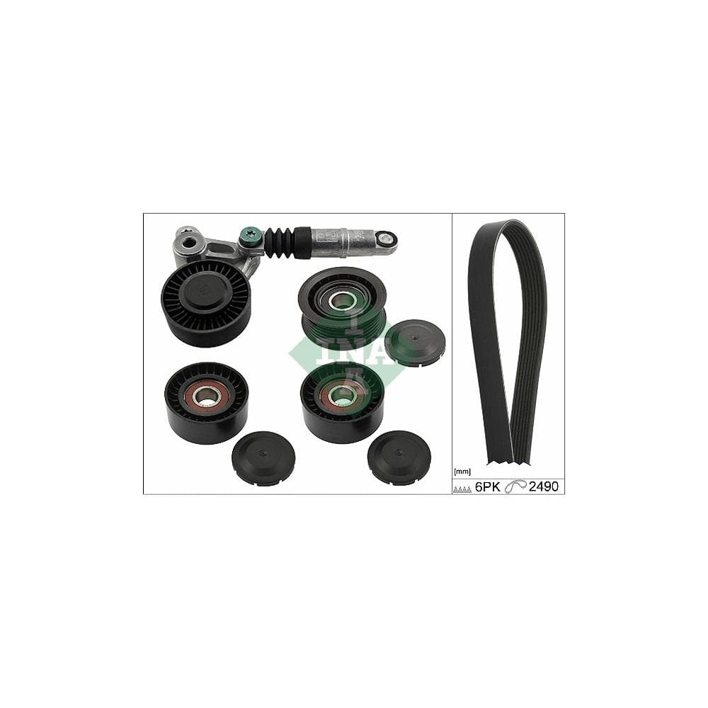 Set curea transmisie cu caneluri Schaeffler INA 529 0209 10