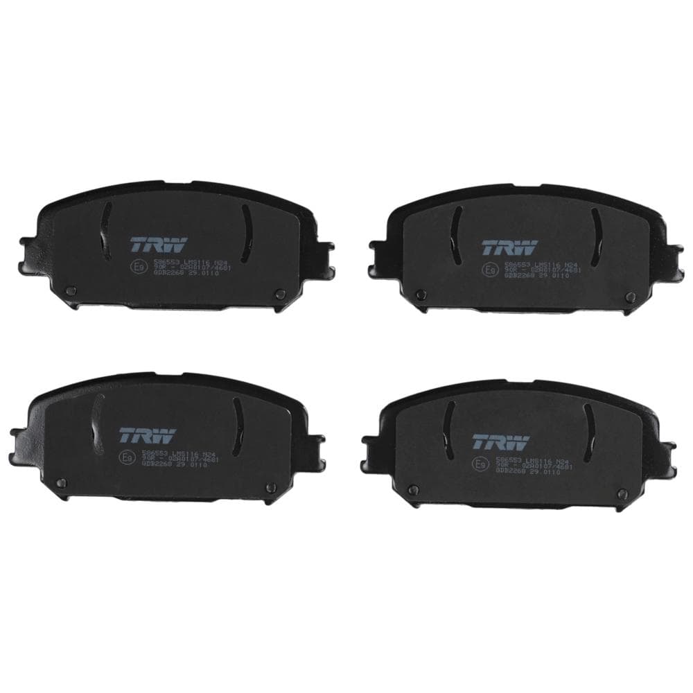 Set placute frana disc TRW GDB2268