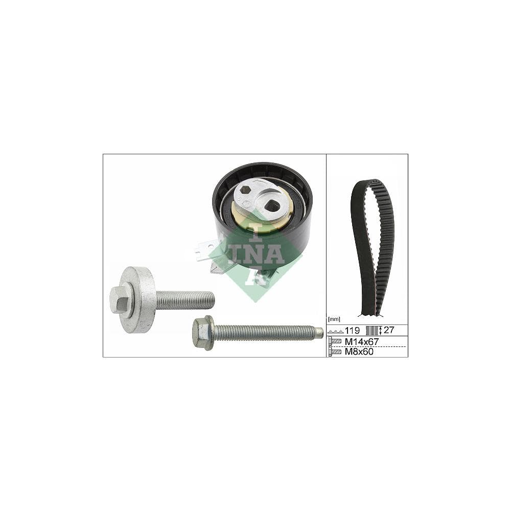 Set curea de distributie Schaeffler INA 530 0607 10