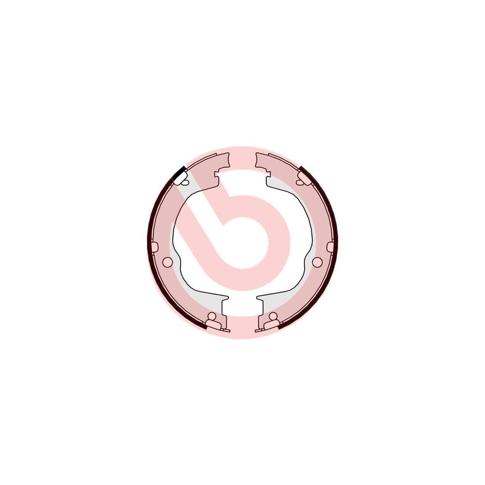Set saboti frana, frana de mana BREMBO S 10 515
