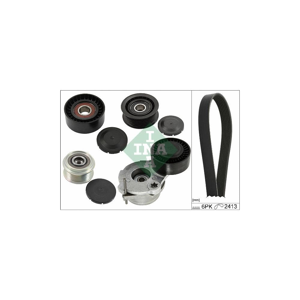 Set curea transmisie cu caneluri Schaeffler INA 529 0484 20