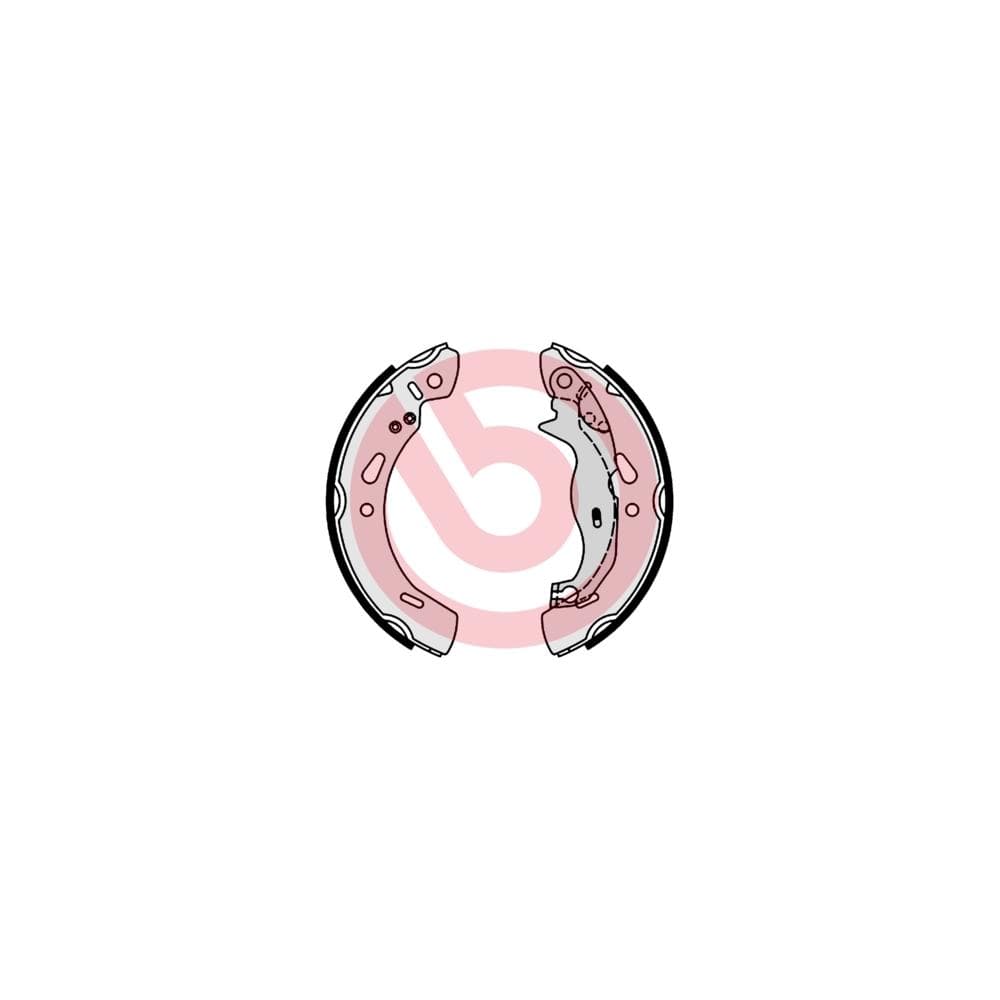 Set saboti frana BREMBO S 24 548
