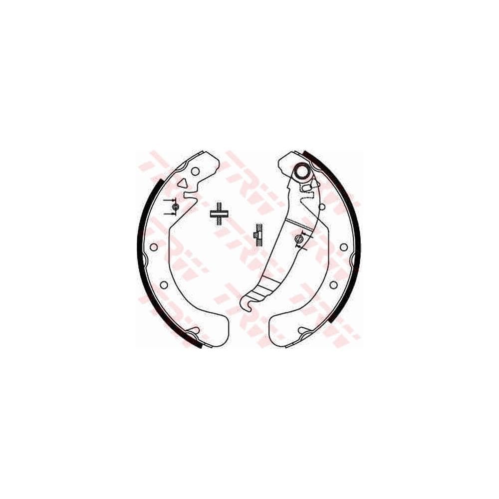 Set saboti frana TRW GS8637