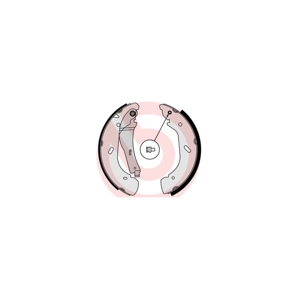 Set saboti frana BREMBO S 56 513