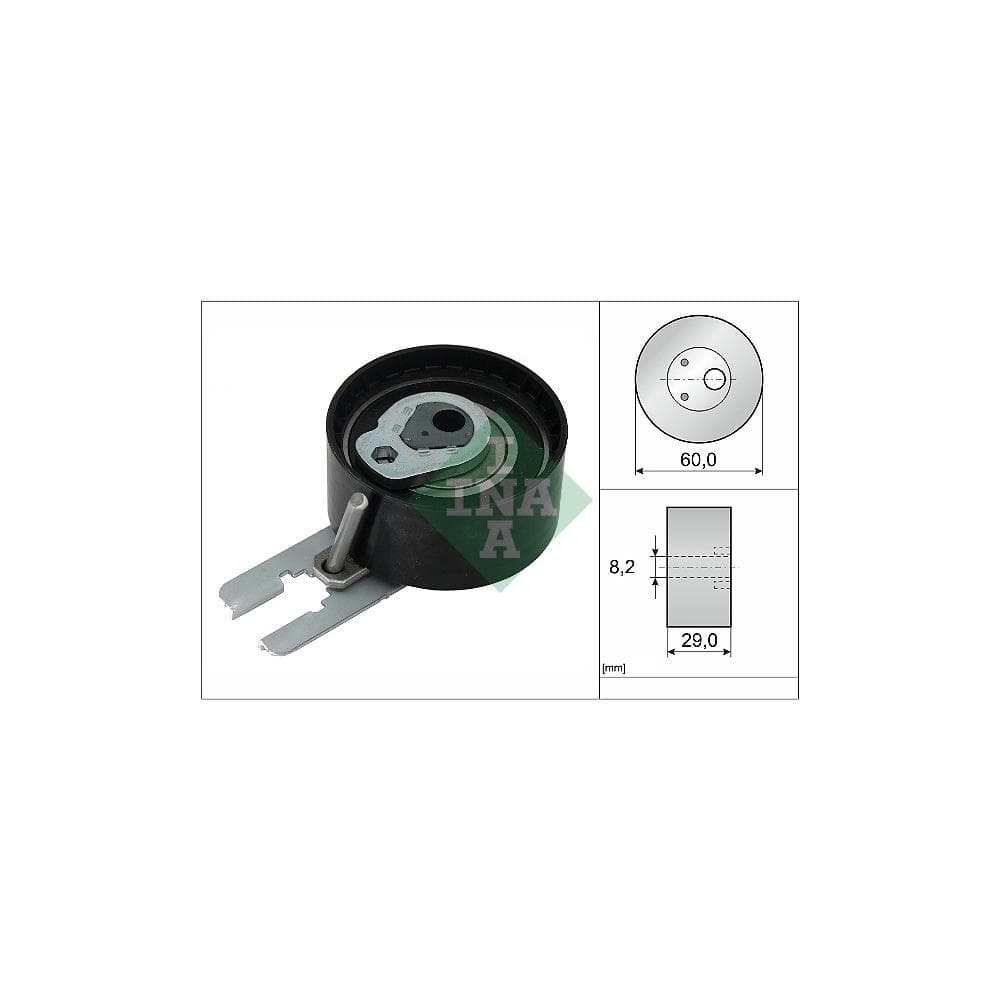 rola intinzator,curea distributie Schaeffler INA 531 0555 10
