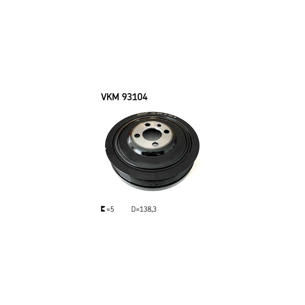 Fulie curea, arbore cotit SKF VKM 93104