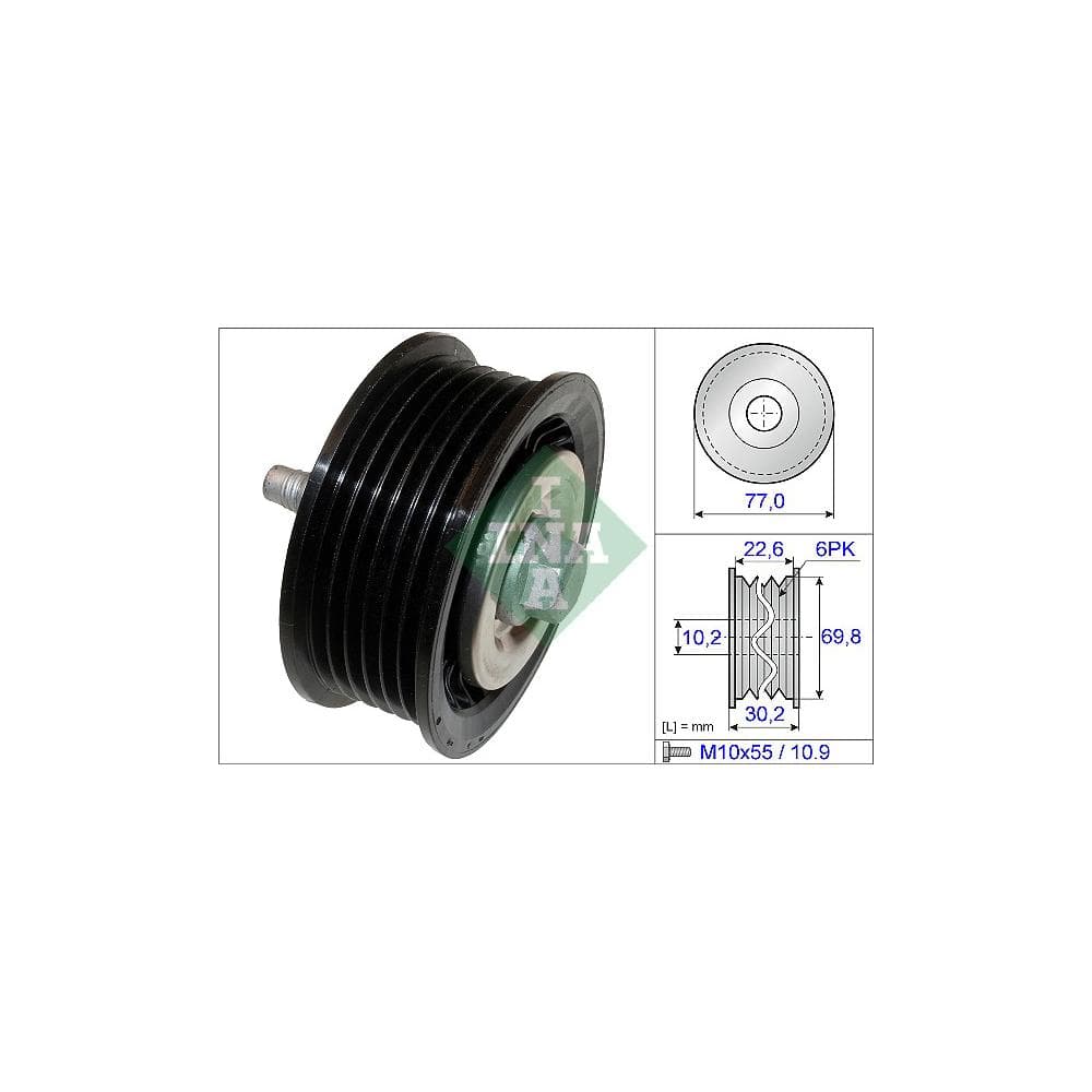 Rola ghidare/conducere, curea transmisie Schaeffler INA 532 0700 10