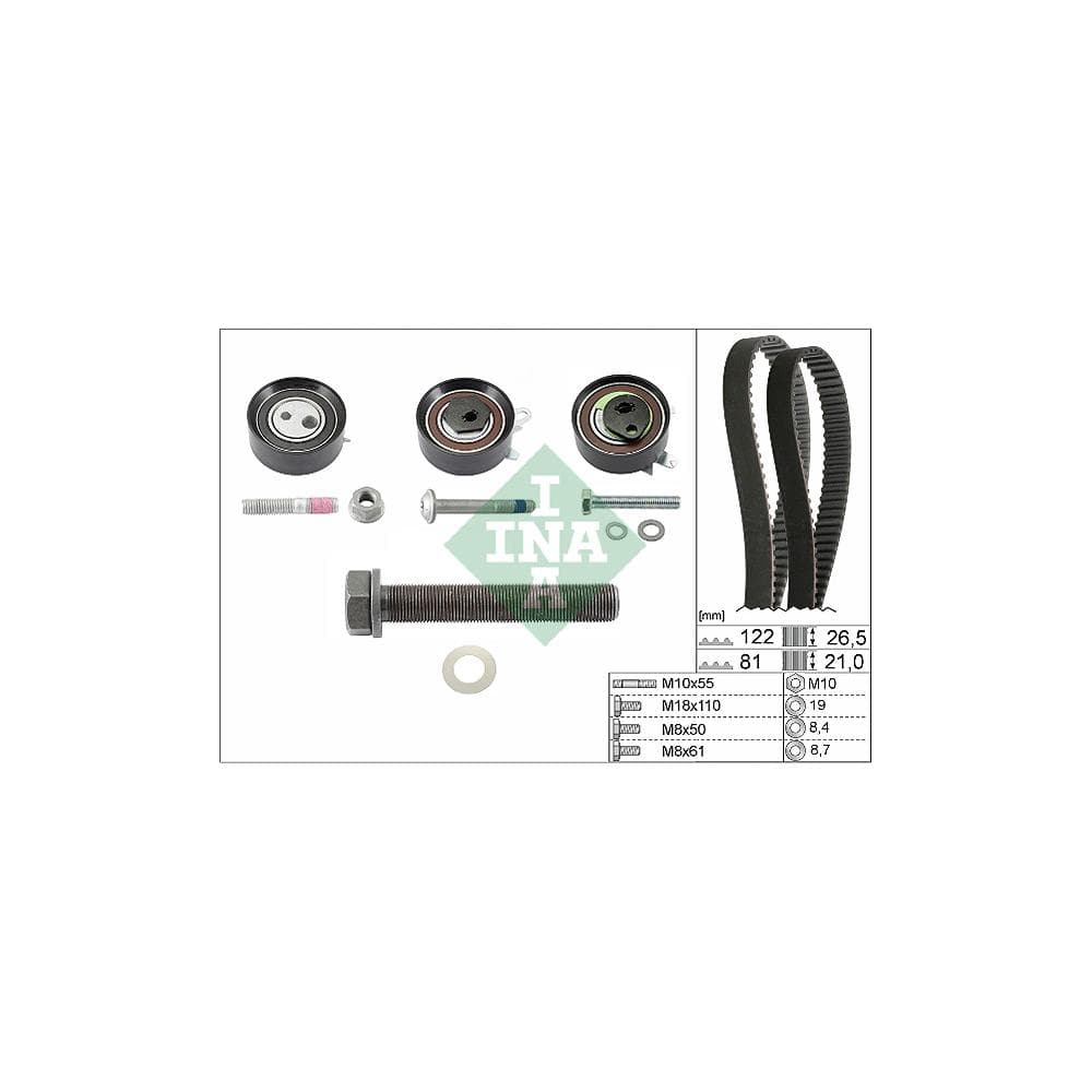 Set curea de distributie Schaeffler INA 530 0484 10
