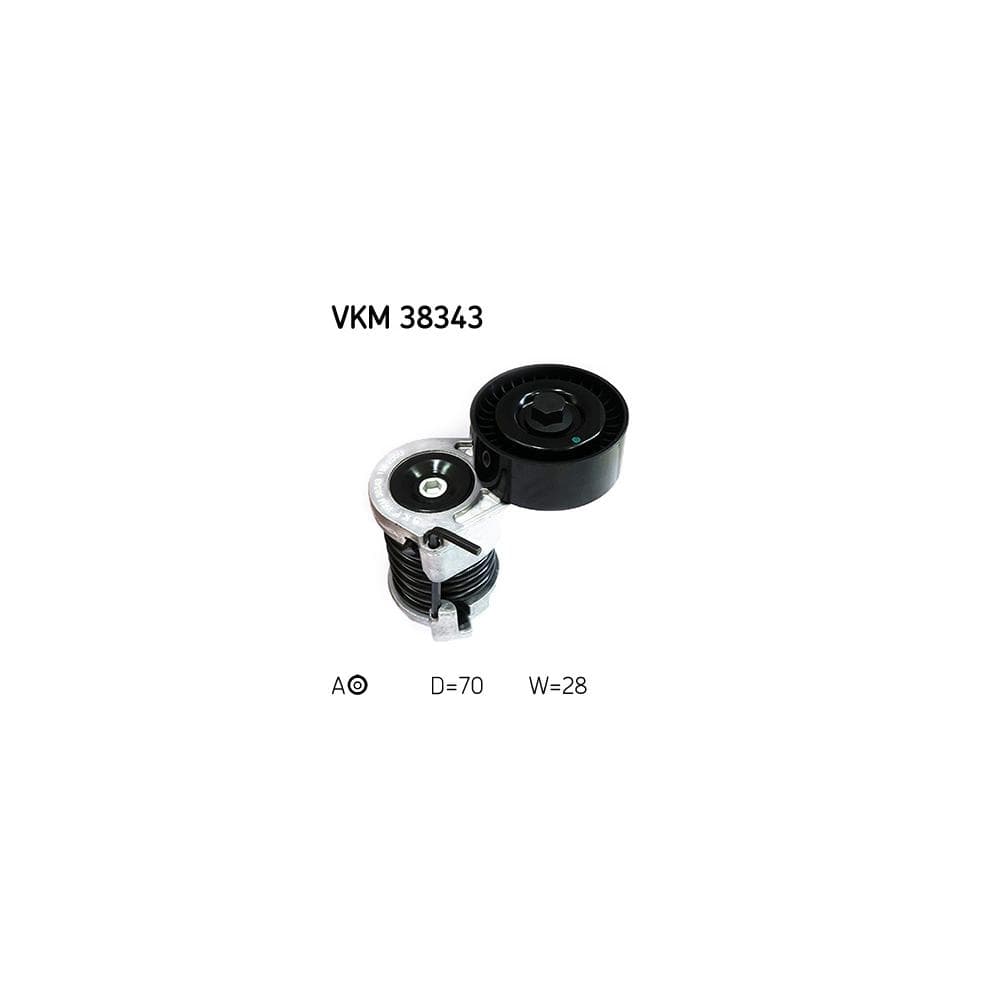 Intinzator curea, curea distributie SKF VKM 38343