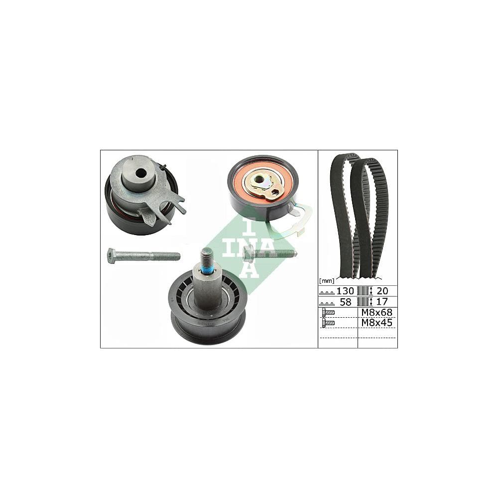 Set curea de distributie Schaeffler INA 530 0538 10