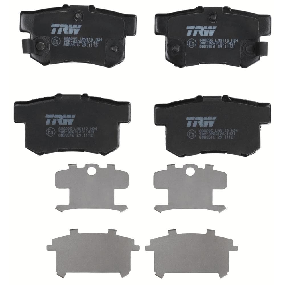 Set placute frana disc TRW GDB3516