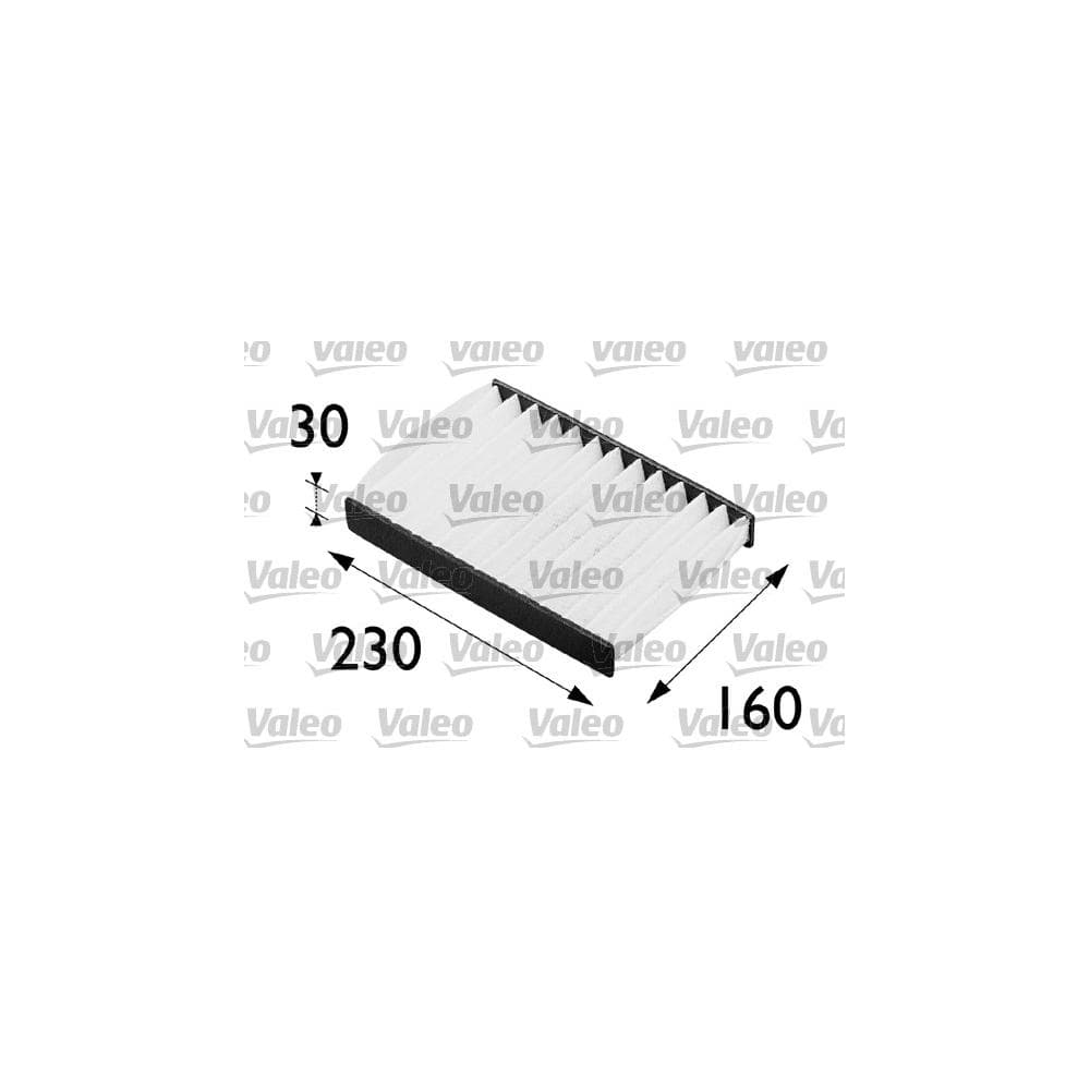 Filtru habitaclu VALEO 698255
