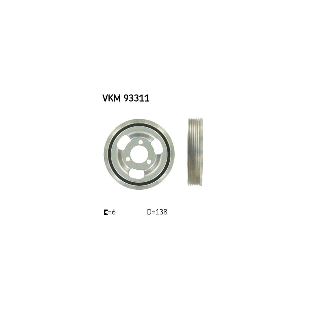 Fulie curea, arbore cotit SKF VKM 93311