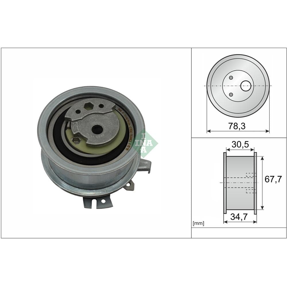 rola intinzator,curea distributie Schaeffler INA 531 0565 30
