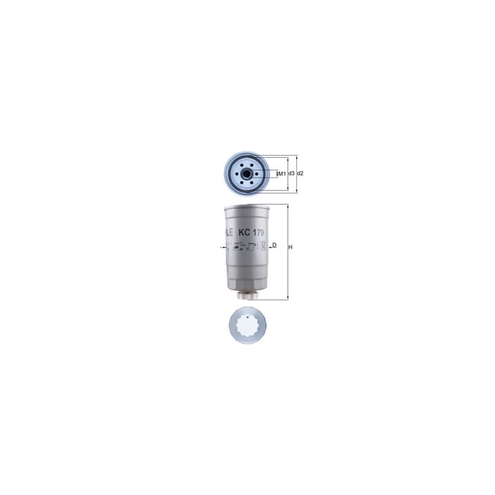 Filtru combustibil MAHLE KC 179