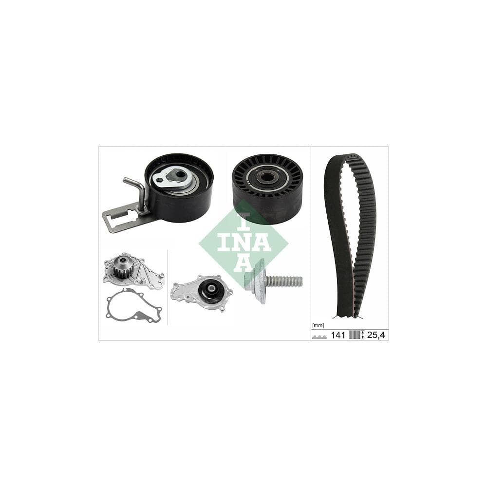 Set pompa apa + curea dintata Schaeffler INA 530 0578 30