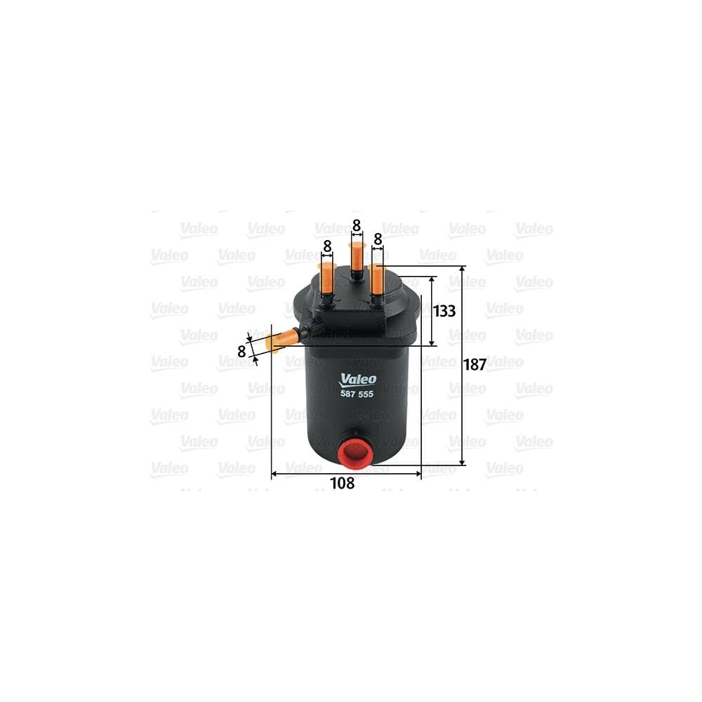 Filtru combustibil VALEO 587555
