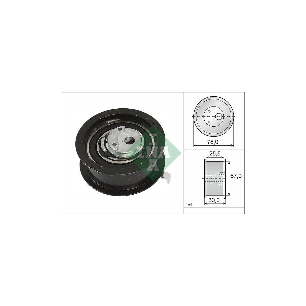 rola intinzator,curea distributie Schaeffler INA 531 0251 30