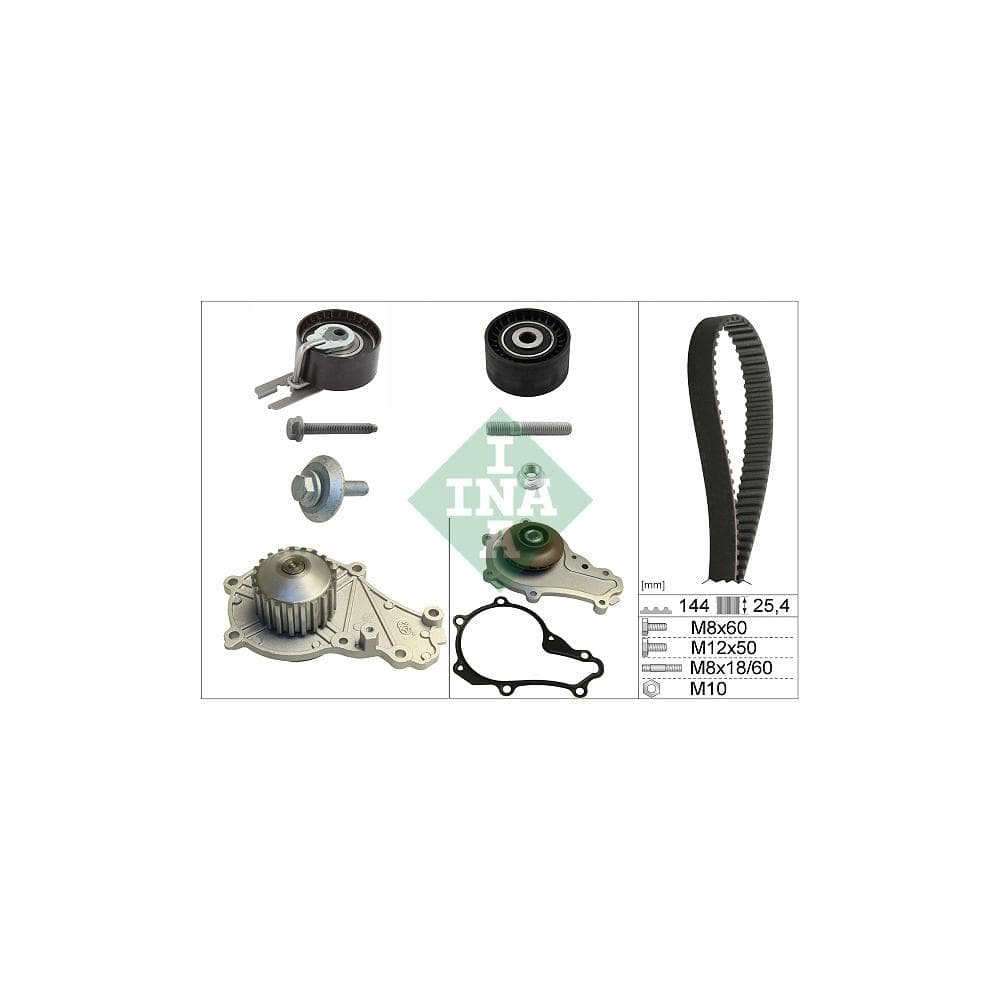 Set pompa apa + curea dintata Schaeffler INA 530 0239 30