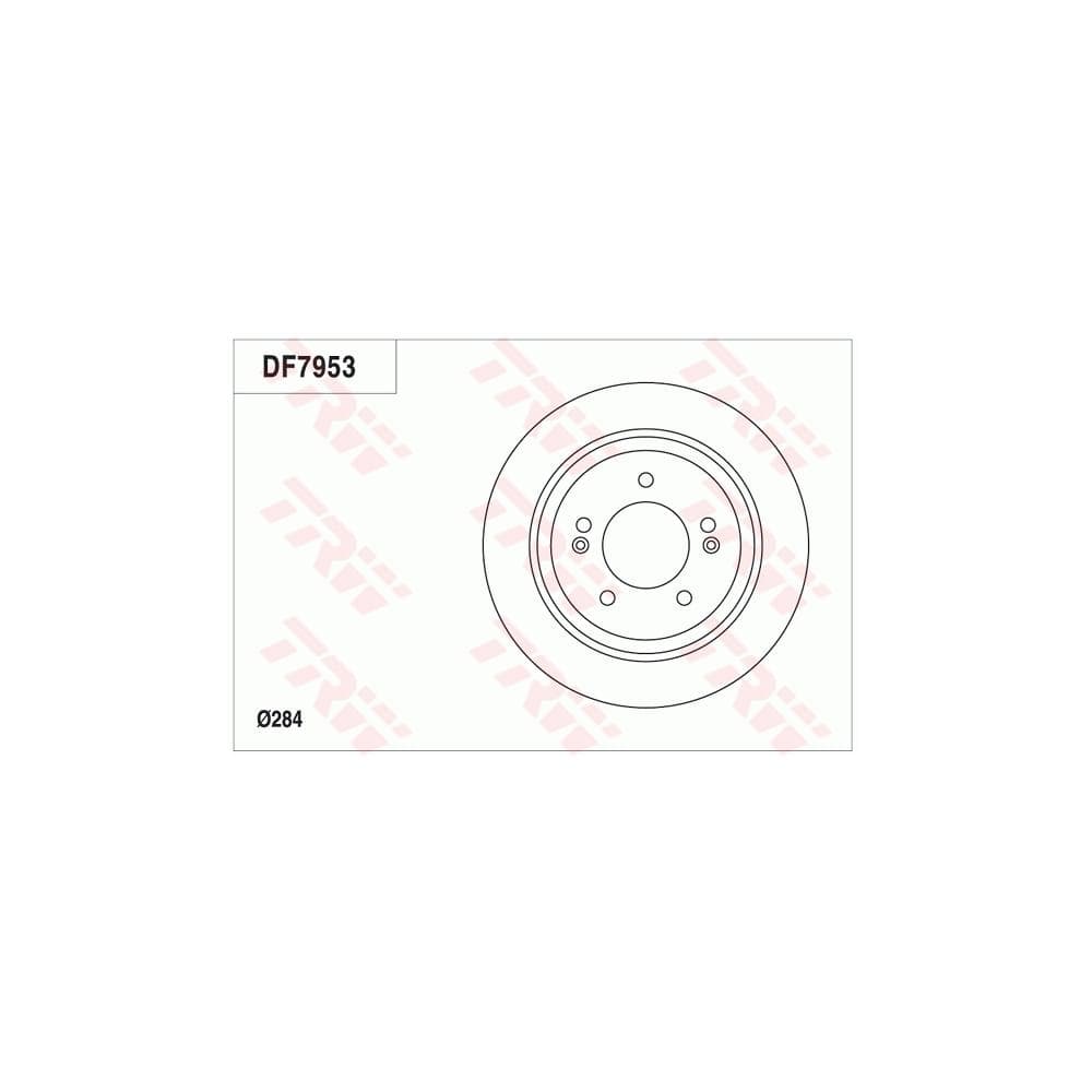 Disc frana TRW DF7953