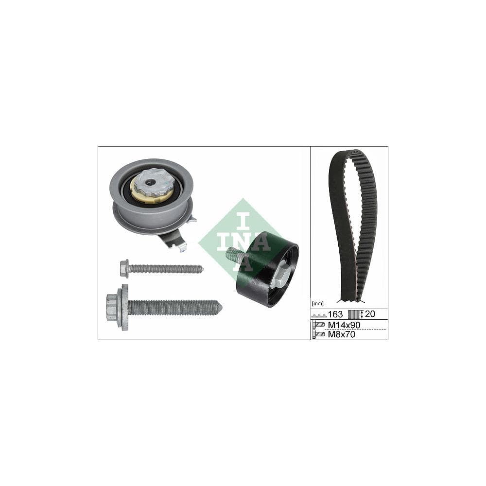 Set curea de distributie Schaeffler INA 530 0711 10