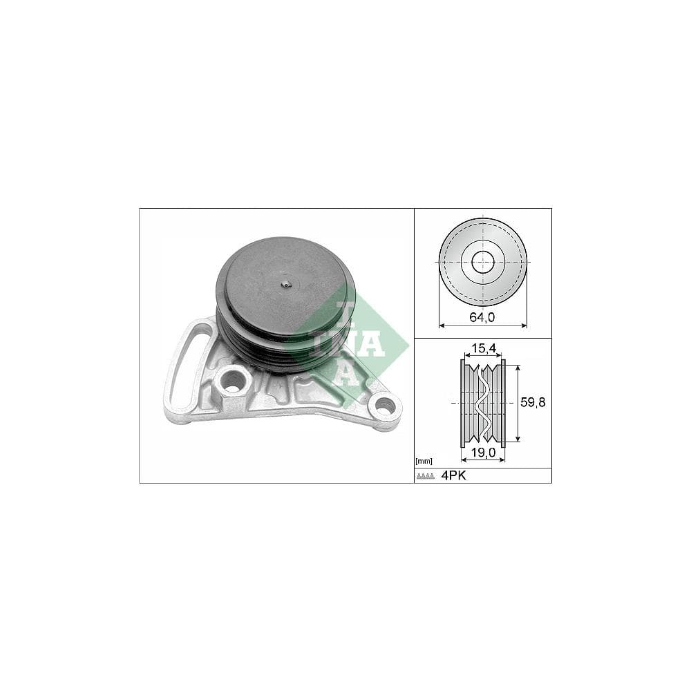 rola intinzator,curea transmisie Schaeffler INA 531 0309 10