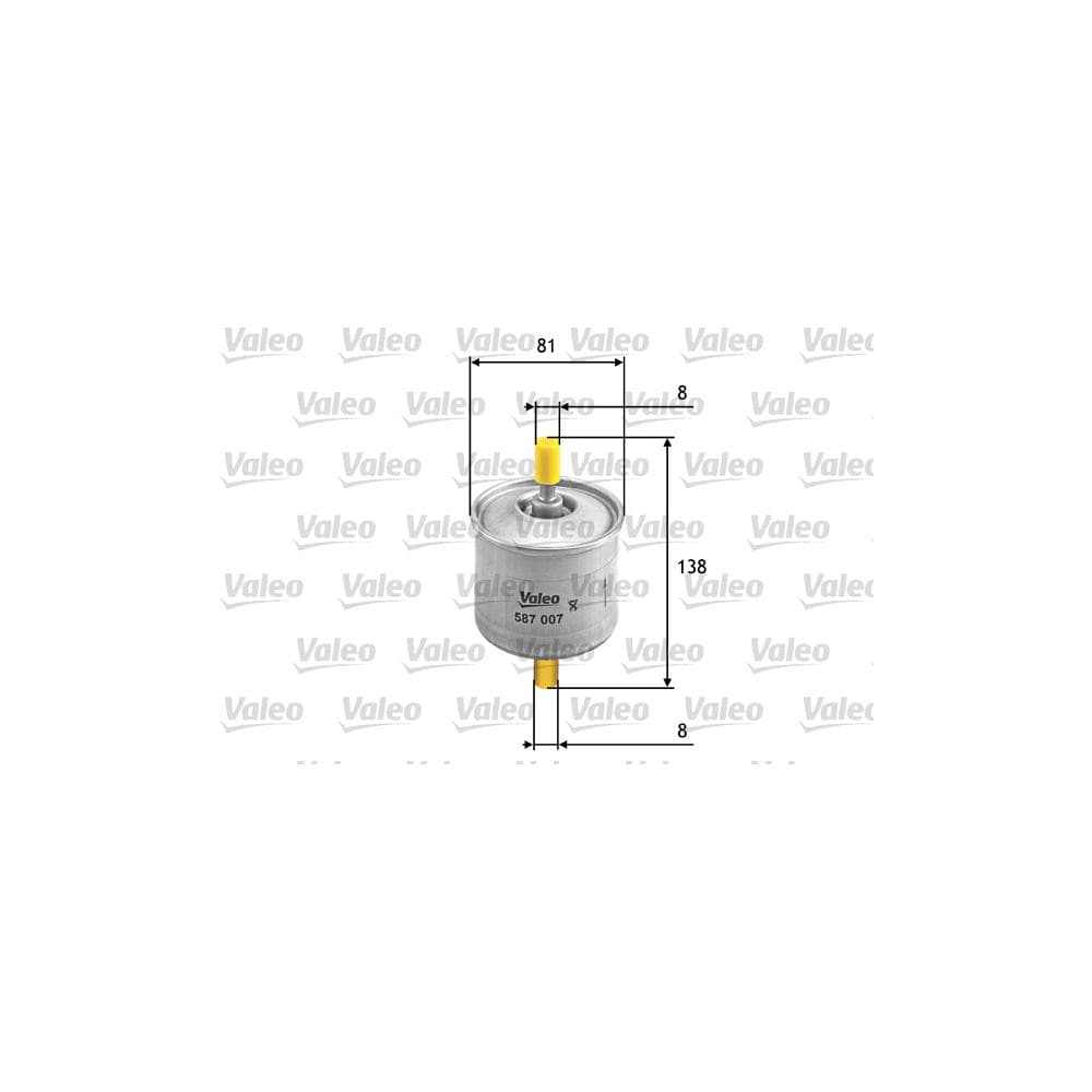 Filtru combustibil VALEO 587007