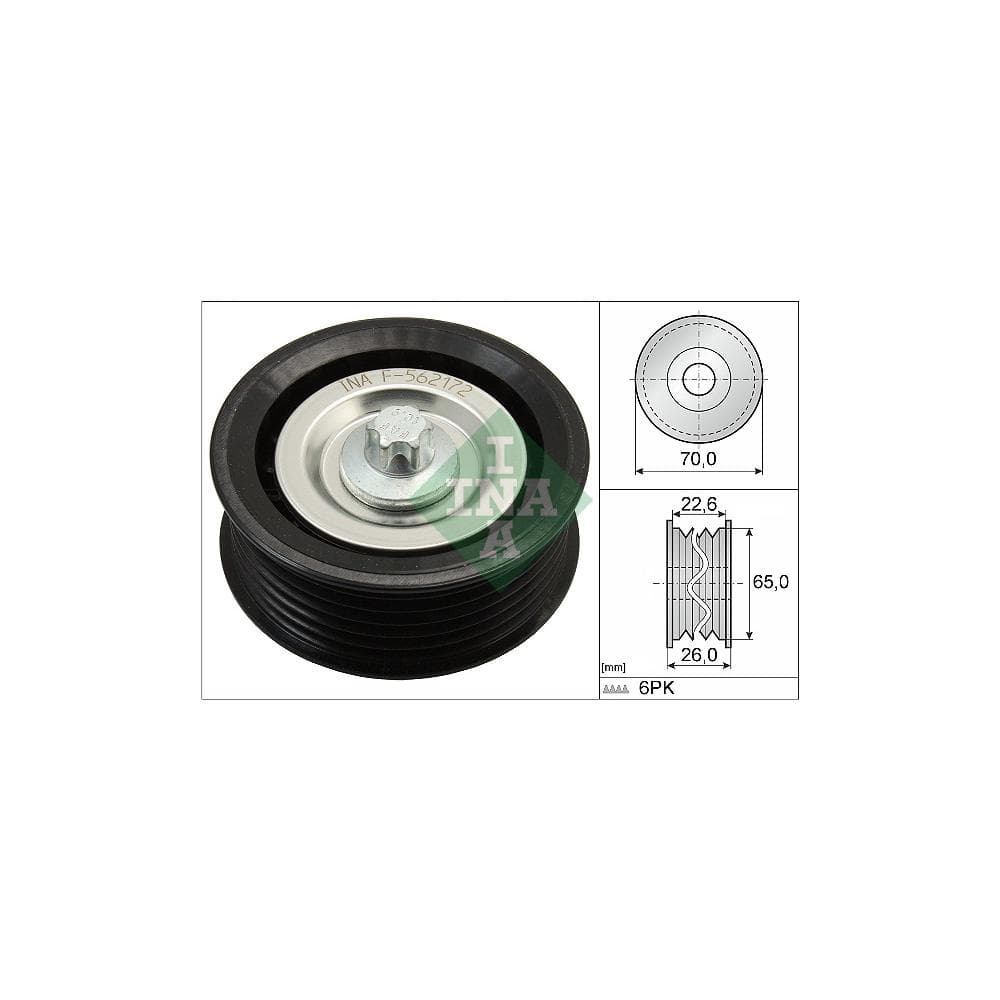 Rola ghidare/conducere, curea transmisie Schaeffler INA 532 0531 10