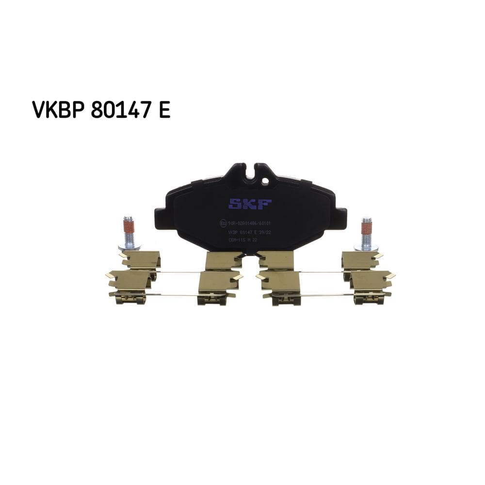 Set placute frana disc SKF VKBP 80147 E