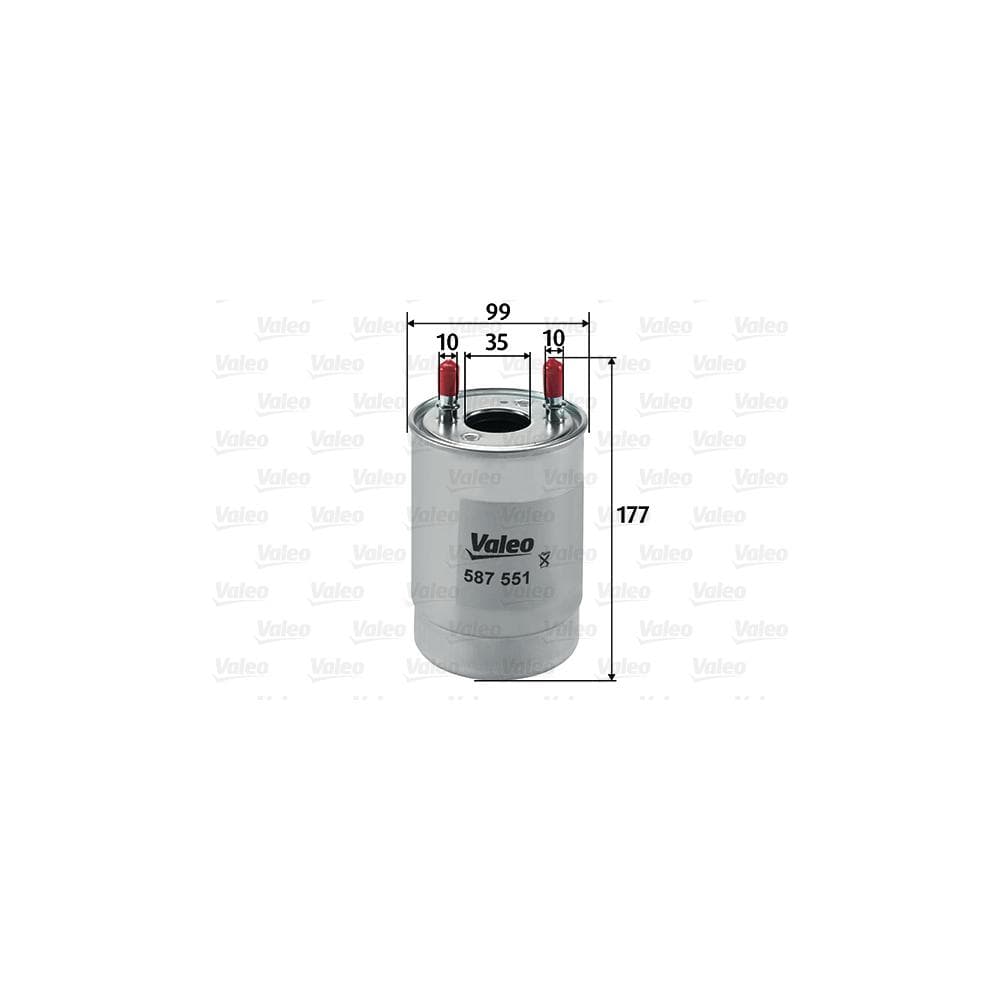 Filtru combustibil VALEO 587551