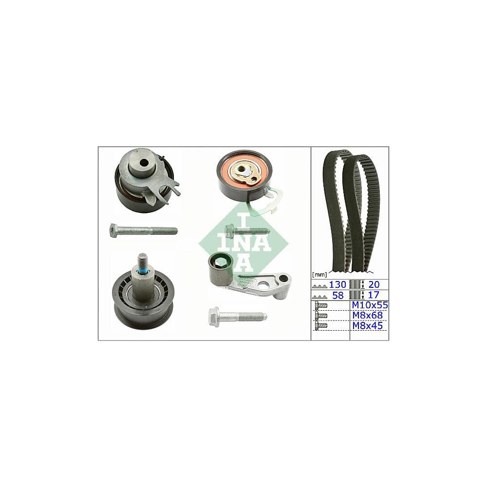 Set curea de distributie Schaeffler INA 530 0089 10