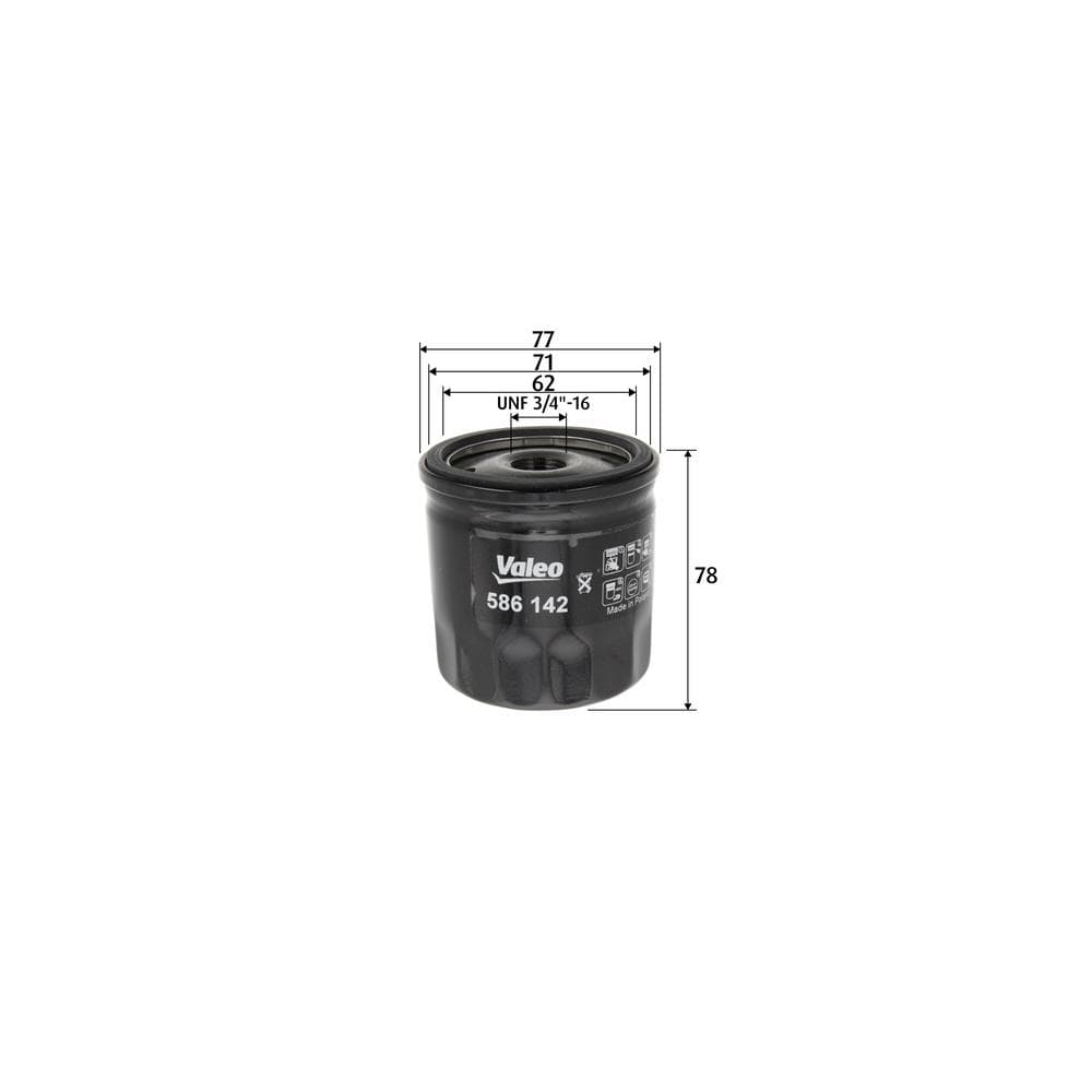 Filtru ulei VALEO 586142