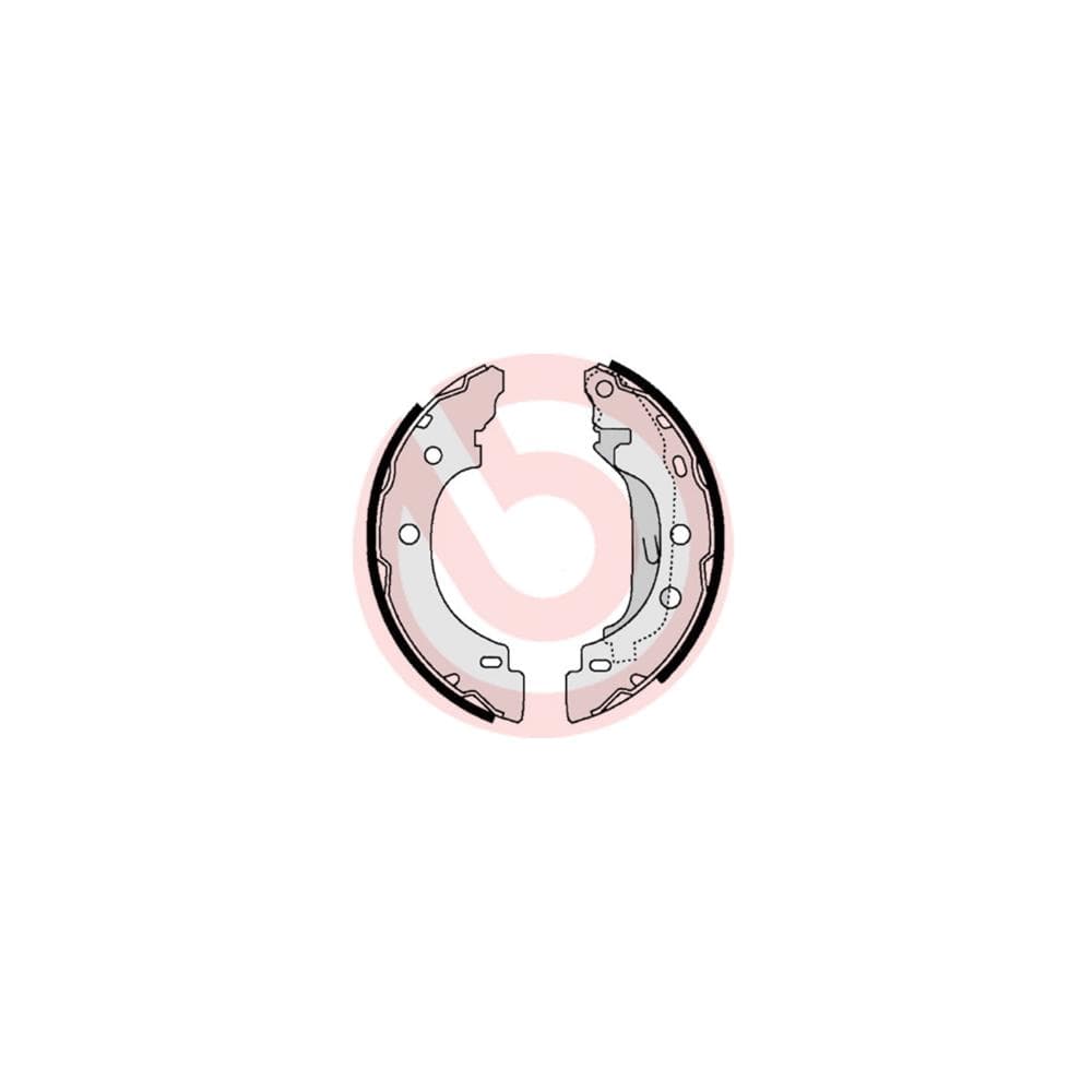 Set saboti frana BREMBO S 68 523