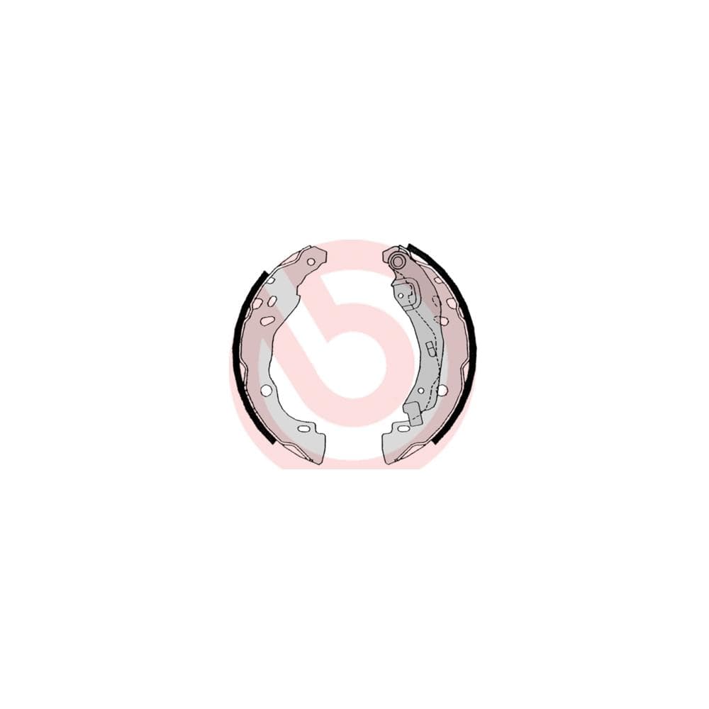 Set saboti frana BREMBO S 68 525