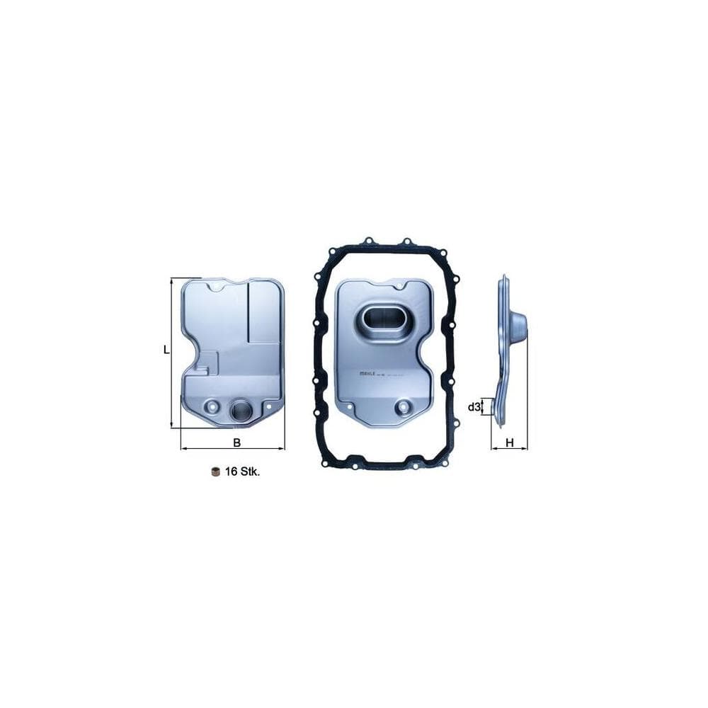 Filtru hidraulic, cutie de viteze automata MAHLE HX 160KIT